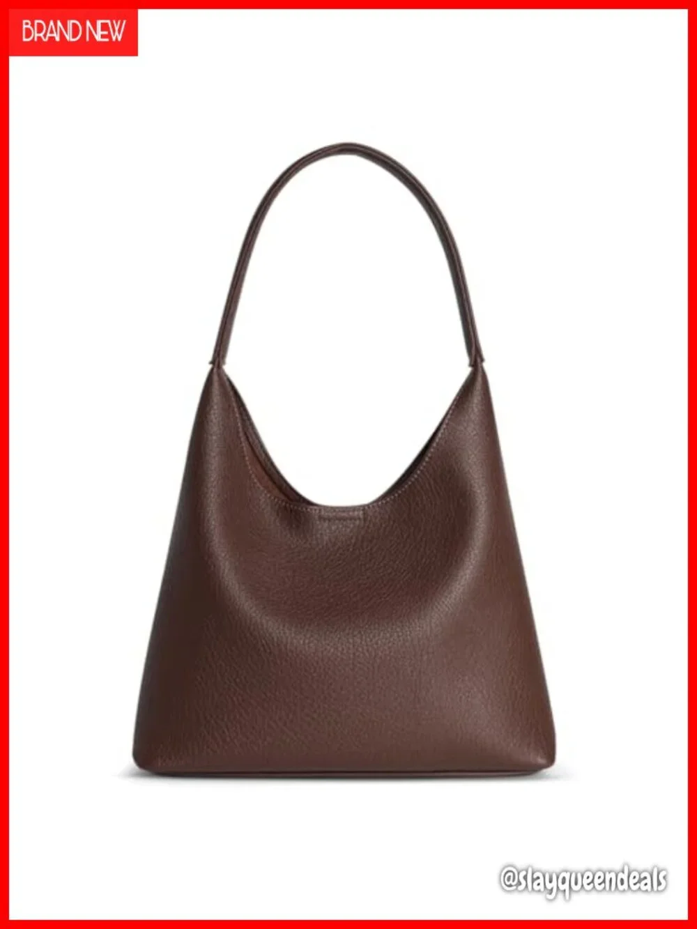 Small Slouchy Hobo Purse, Soft Vegan Leather Shoulder Bag, Everyday Tote Handbag